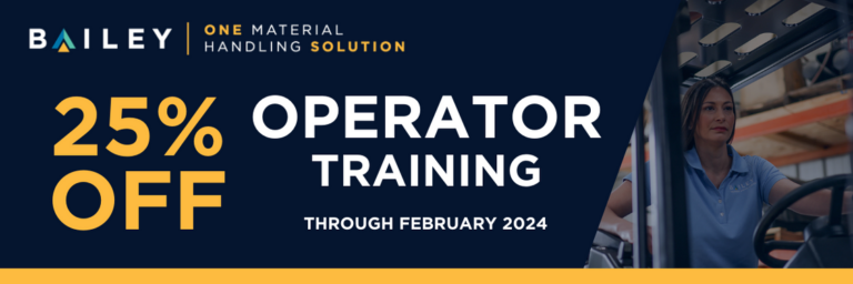 25% OFF Operator Training!