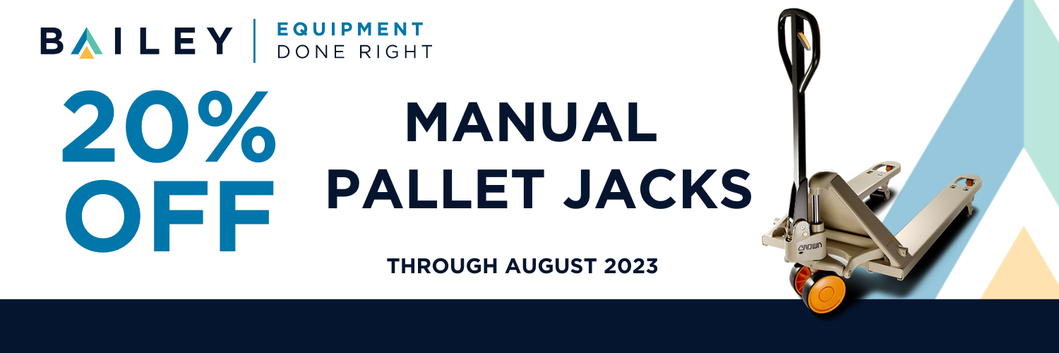 Save 20% Off Hand Pallet Jacks – August 2023