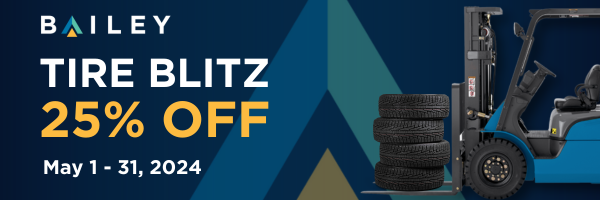 Bailey’s Annual May Tire Blitz – 25% OFF