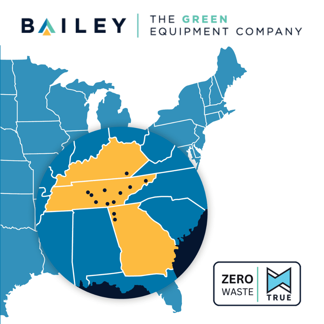 Bailey Becomes Nations First TRUE Zero Waste Certified Forklift Dealer in the Nation